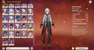 AR55 - Arlecchino, Raiden, Furina etc ...