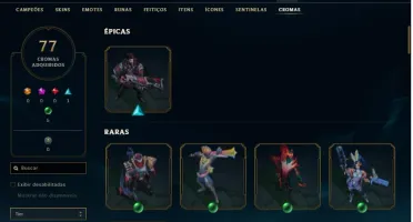 conta league of legends