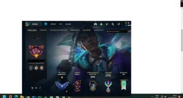 conta league of legends
