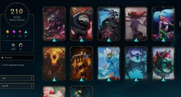conta lol s1 210 skins ouro4 pós md10 R$600 (negociavel)