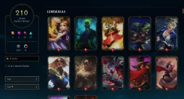conta lol s1 210 skins ouro4 pós md10 R$600 (negociavel)