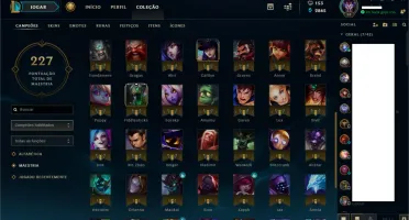 Conta platina com borda de diamante