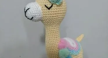 Lhama (Alpaca) em Crochê