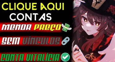 ✨ PACK DE CONTAS GENSHIN IMPACT COM PERSONAGENS 5⭐ ✨