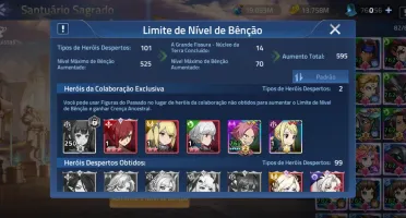 MLA conta level 585, 20M BP, endgame - Pacotes disponíveis