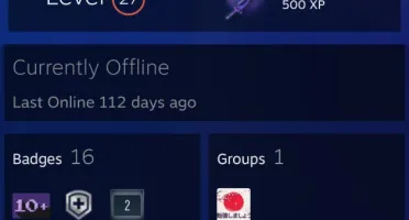 Conta steam LV 27 único dono!