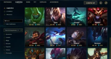 Conta prata 2 com 145 Champs e 192 Skins + 3 Ultimates