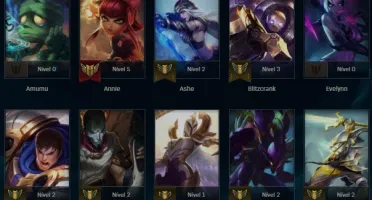 CONTA LEAGUE OF LEGENDS SMURF !!!