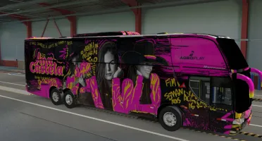 skin bus da cantora ana castela pro g6 ld ets2 1.51