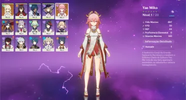 GENSHIN IMPACT / AR 7 / Yae Miko + Mona