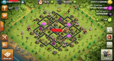 CONTA CLASH OF CLANS CV8 FULL BARATA