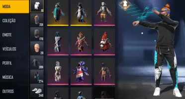 Conta Gemada Free fire