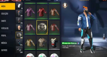Conta Gemada Free fire