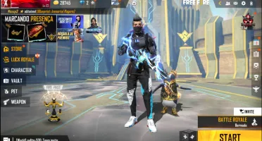 Conta Free Fire Gemada Calça Angelical, Skin Atributada e +
