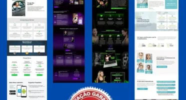 60 Páginas De Vendas - Templates Canva + Wordpress Elementor