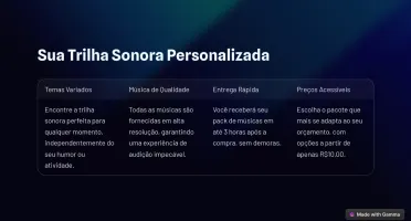 Explosão Sonora: Pack de Músicas Exclusivas