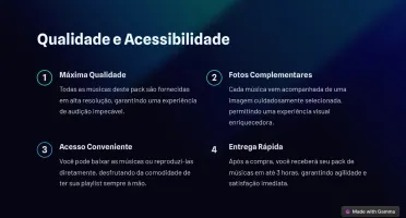 Explosão Sonora: Pack de Músicas Exclusivas
