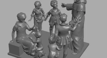STL Para Impressão 3D - Santo Antonio
