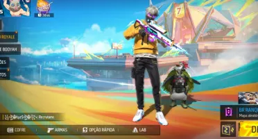 Conta Muito top de FF, Skin Puma, Muitos passe booyah