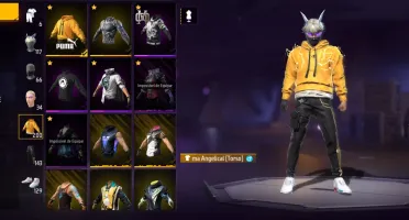 Conta Muito top de FF, Skin Puma, Muitos passe booyah