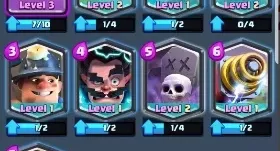 Clash Royale 8 Lendarias 5.5k Gema / 200k Gold