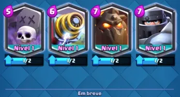 Conta clash royale xp10 bem upada e barata