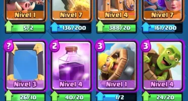 Conta clash royale xp10 bem upada e barata