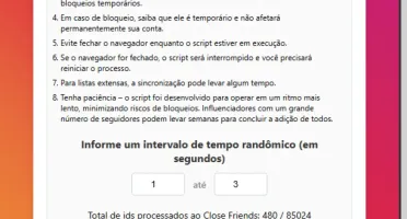 Bot Close Friends - Adicione seus Seguidores em 1 CLIQUE