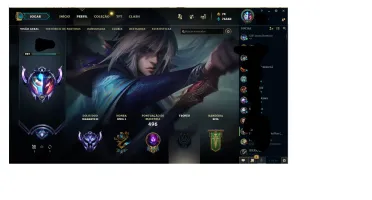 Conta do lol Diamante 3