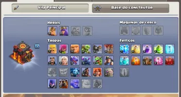 Clash of clans cv10 recente barato