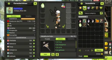 Panda e Eni Conta Dofus Touch brutas