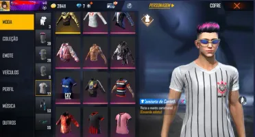 CONTA FREE FIRE ANGELICAL