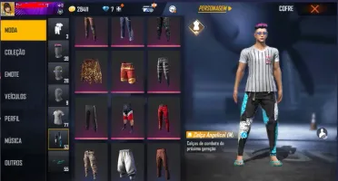 CONTA FREE FIRE ANGELICAL