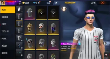 CONTA FREE FIRE ANGELICAL