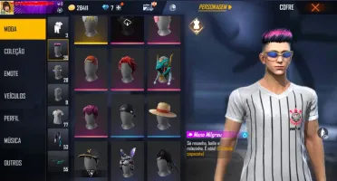 CONTA FREE FIRE ANGELICAL