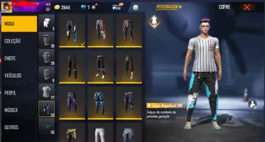 CONTA FREE FIRE ANGELICAL