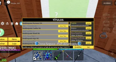 Conta Blox Fruit V4