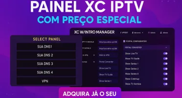 Xciptv Com Painel De Administracao -Instalação grátis