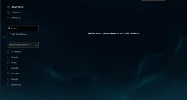 CONTA LOL MUITA SKIN