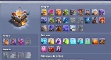 Clash of clans cv 11 barato, herois nivel 40, quase full