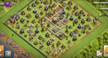 Clash of clans cv 11 barato, herois nivel 40, quase full