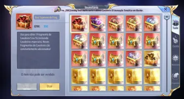 Saintseiya Awakening A-138 + 2030 Gemas Avançadas