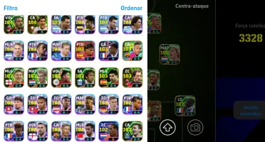 Conta Efootball Mobile 3328 De Força - Cartas Big Time, Epic