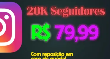1K Seguidores Instagram por R$ 5,99! Entrega Rápida e Segura