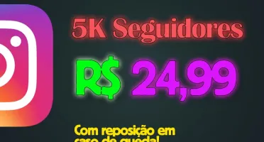 1K Seguidores Instagram por R$ 5,99! Entrega Rápida e Segura
