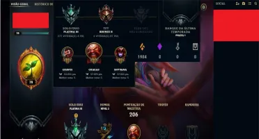 [League of Legends] Conta Plat 3