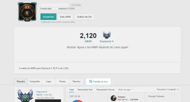 CONTA DIAMANTE 4 SOLO/DUO SMURF BOM MMR.