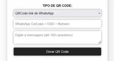 Script Para Gerar de QR Code - Atualizado
