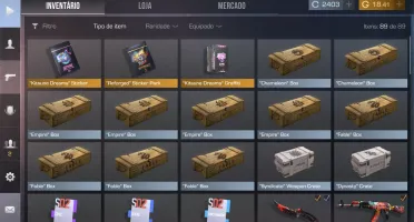 Conta standoff 2 com cla e umas skinzinha