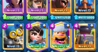 Conta Lv13 com 34 Full + de 20 com todas as cartas coletadas